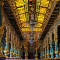 Mysore-Palace-Hallway